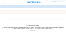 Tablet Screenshot of brand.utahime.info